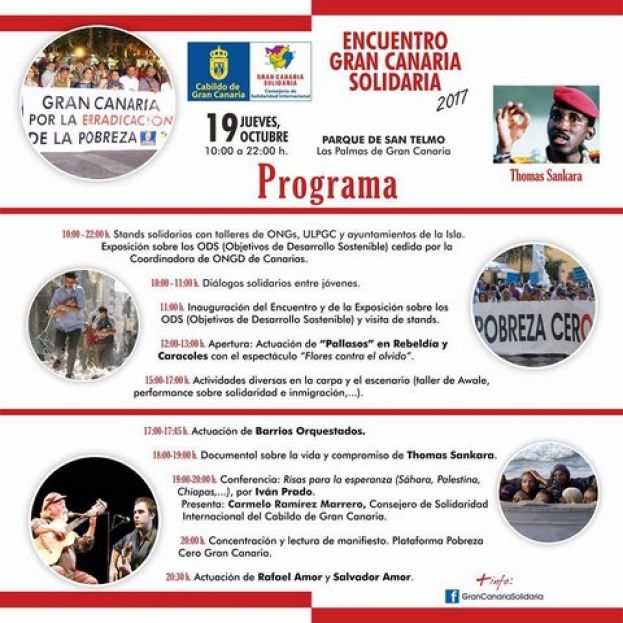 Talleres, debate, m&uacute;sica y &lsquo;pallasos en rebeld&iacute;a&rsquo;, en Gran Canaria Solidaria