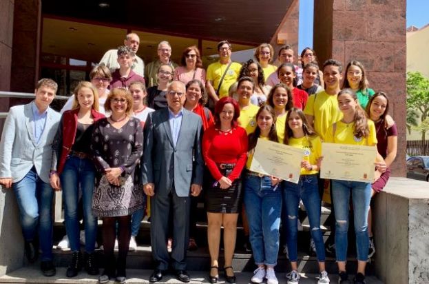 La Gomera: El CEO Santiago Ap&oacute;stol  en el III Concurso Regional de Debate Escolar