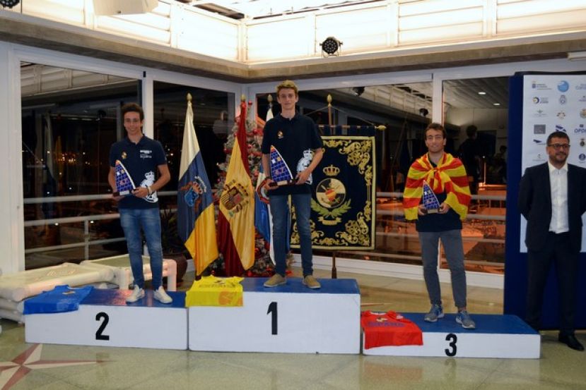 Ganador del Trofeo del Campeonato de Espa&ntilde;a de la Clase Internacional L&aacute;ser 4.7