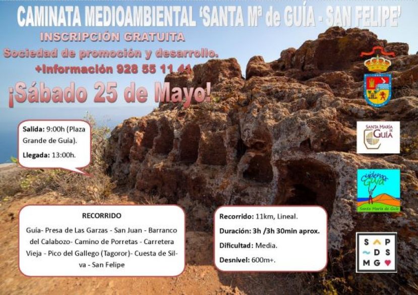 Gu&iacute;a: Este s&aacute;bado 25 de mayo, caminata por diferentes senderos del municipio
