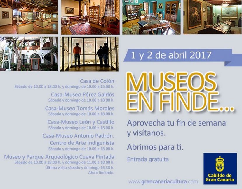 Fin de semana de puertas abiertas en la red de museos del Cabildo de Gran Canaria