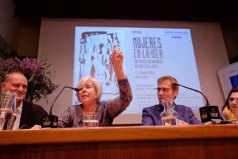 Multitudinaria celebraci&oacute;n de la creatividad y las reivindicaciones de las mujeres en la Casa de Col&oacute;n del Cabildo de Gran Canaria