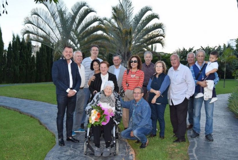 G&aacute;ldar: Do&ntilde;a Pino Mendoza Reyes celebra sus cien a&ntilde;os de edad
