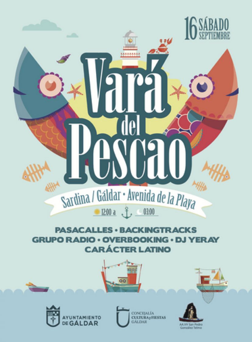 G&aacute;ldar: Sardina da el pistoletazo de salida a sus fiestas