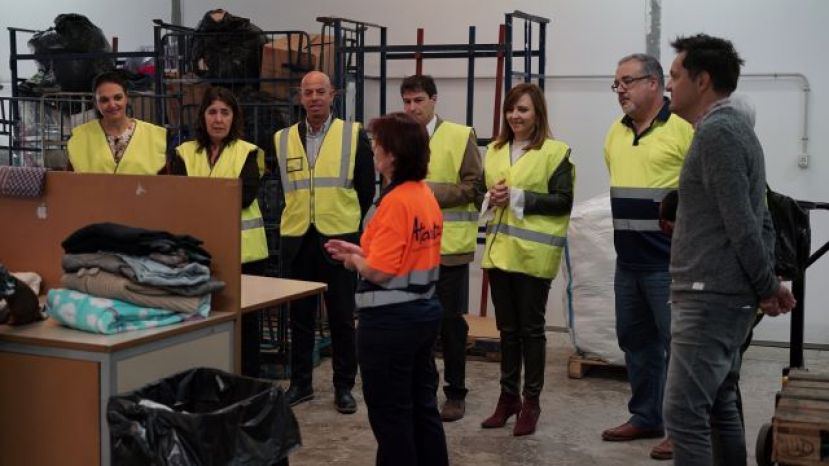 Nieves Lady Barreto visita las instalaciones de Ataretaco