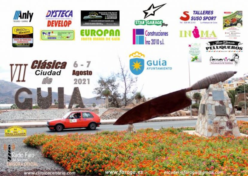 Guía: Cartel de la VII Clásica Ciudad de Guía 2021