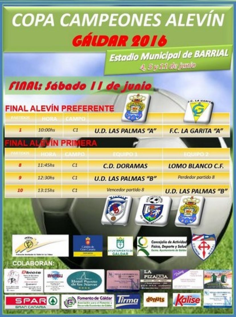 La Copa de Campeones Alev&iacute;n G&aacute;ldar 2016 llega este s&aacute;bado a su final