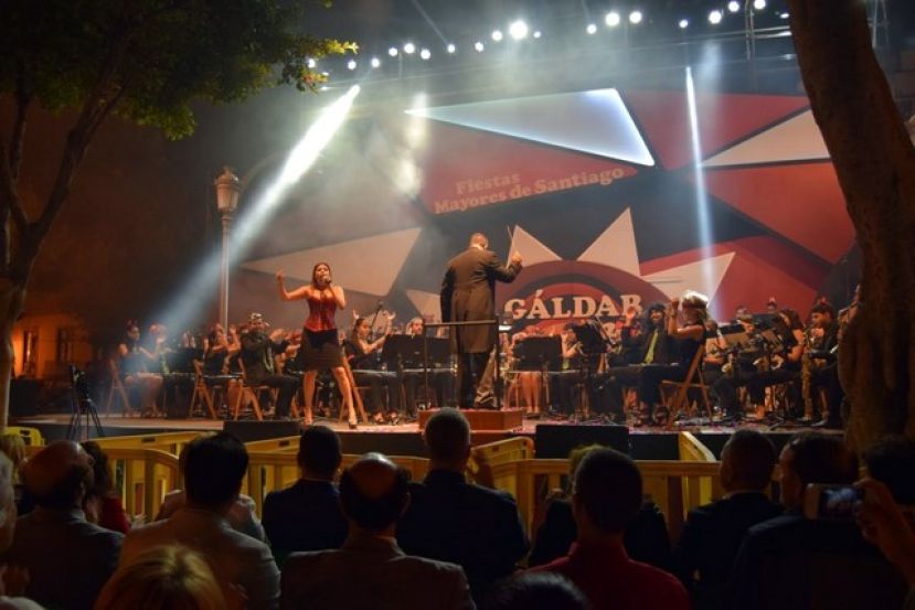 La Banda de M&uacute;sica de G&aacute;ldar vuelve a brillar
