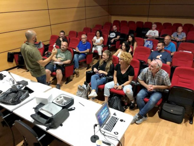 Se reactiva el taller de vídeo 360 grados y su programación orientada a webs VR