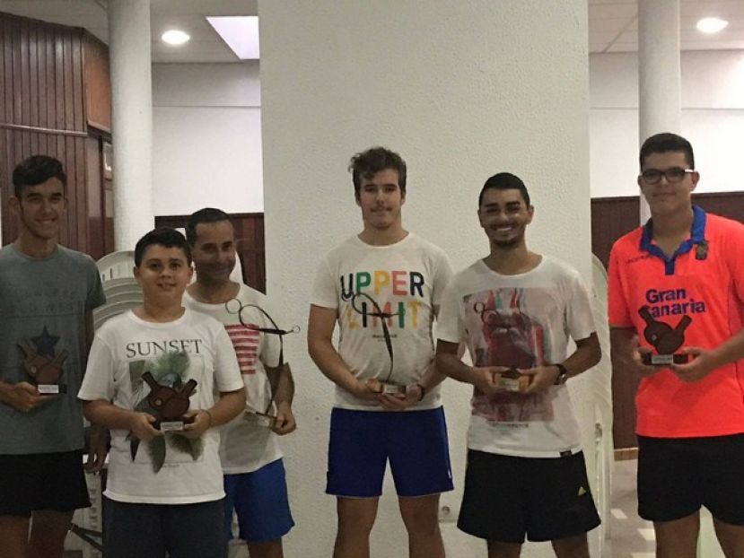 La Aldea: Ganadores del Torneo de Tenis de Mesa