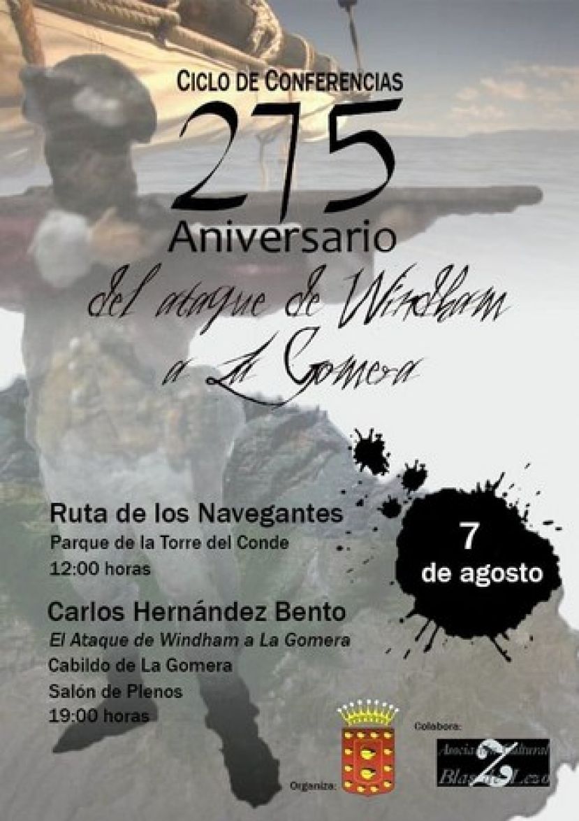 275 aniversario del ataque del almirante inglés Charles Windham a La Gomera