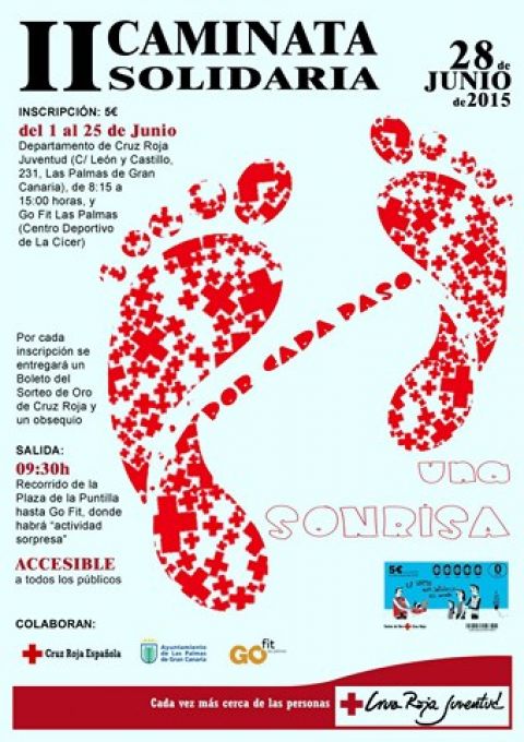 II Caminata Solidaria &ldquo;Por cada paso una sonrisa&rdquo;,
