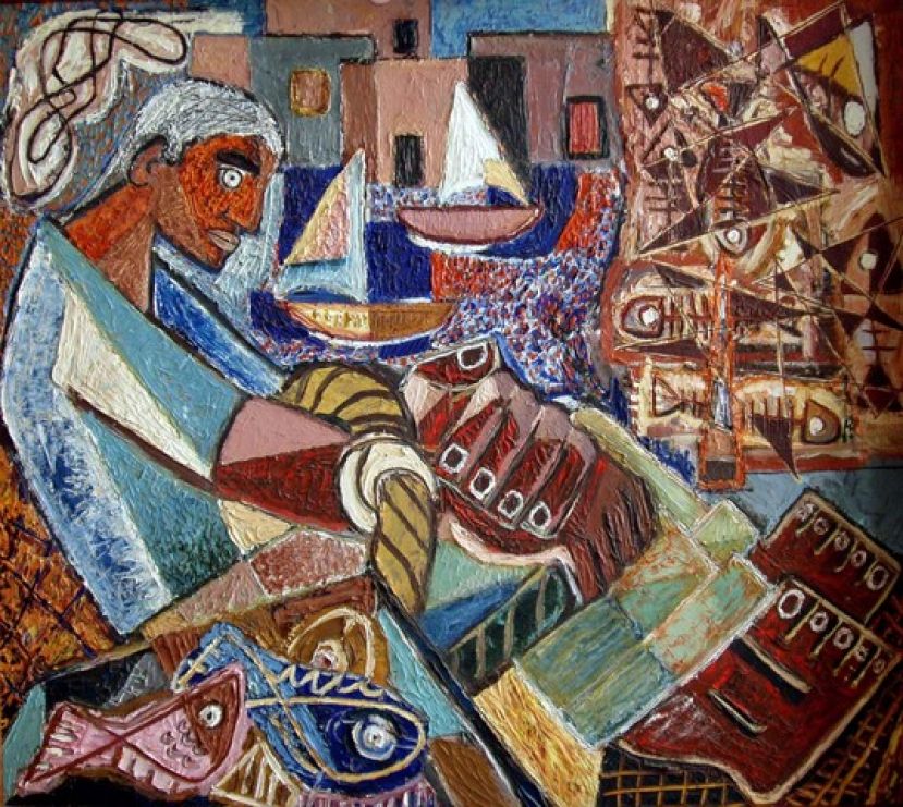 Telde: Las pinturas de Antonio Padrón se exhiben en la Casa-Museo León y Castillo