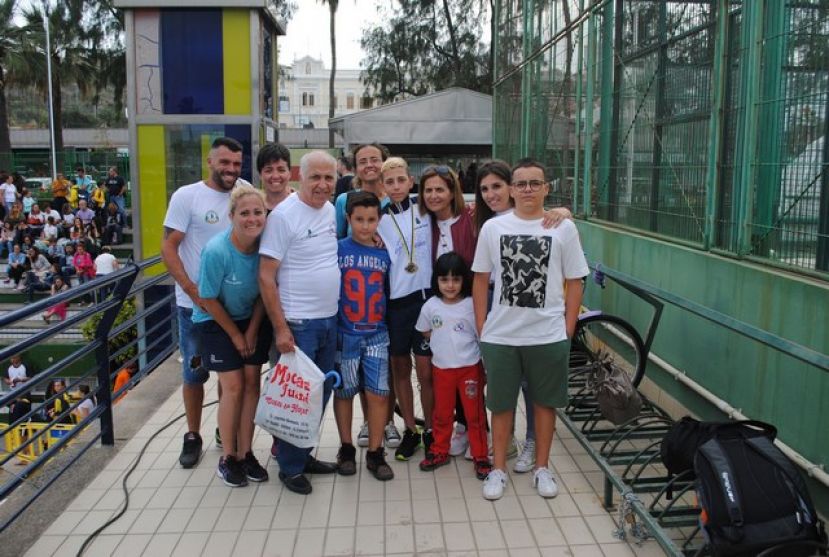 El ni&ntilde;o Ian S&aacute;nchez Medina, Oro en braza y Plata en espalda en el Encuentro Regional