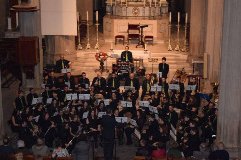 G&aacute;ldar: La Banda Municipal felicit&oacute; la Navidad con un aclamado concierto