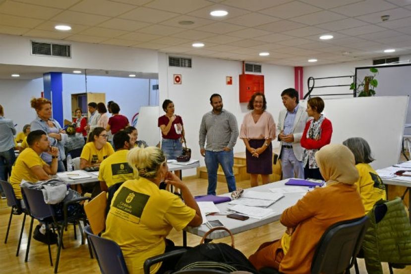 Un grupo de 13 j&oacute;venes de Mog&aacute;n combinan empleo y formaci&oacute;n a trav&eacute;s del plan de empleo de Garant&iacute;a Juvenil del Cabildo