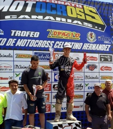 Bruno Darias se proclama Campe&oacute;n de Canarias de Motocross en MX2