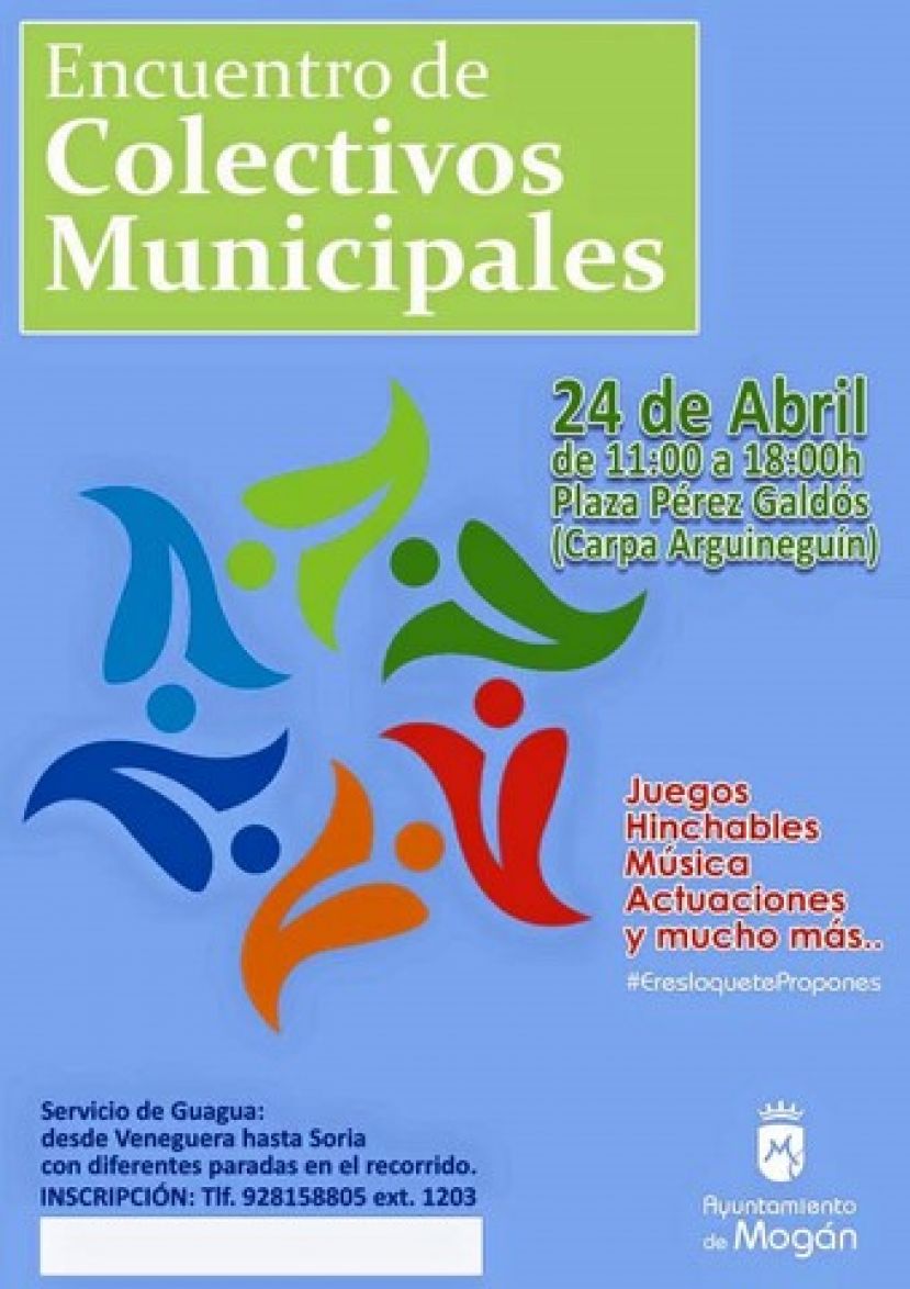 Mog&aacute;n celebra el 24 de abril un Encuentro de Colectivos Municipales