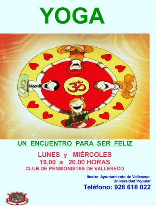 Valleseco: La Universidad Popular ofrece clases de Yoga