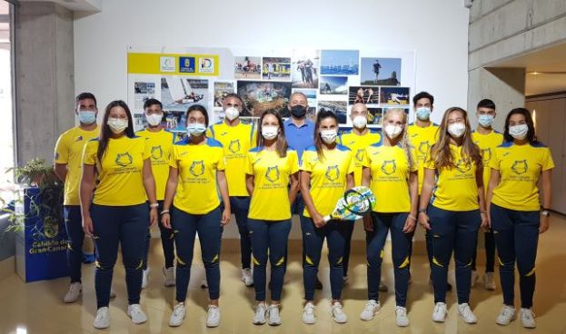 I Campeonato de Espa&ntilde;a Mapfre de Tenis Playa, presentaci&oacute;n de los equipajes