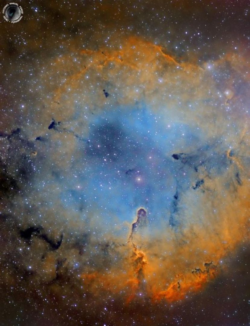 Tejeda hace posible ver la nebulosa oscura de la Trompa de Elefante en el cielo