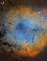 Tejeda hace posible ver la nebulosa oscura de la Trompa de Elefante en el cielo