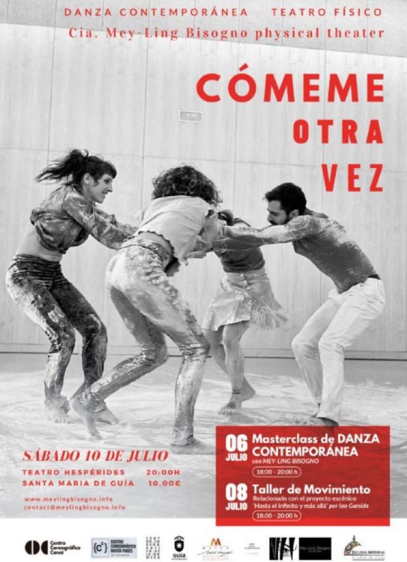 Guía: Últimas entradas para el espectáculo ‘Cómeme otra vez’ en el Teatro Hespérides