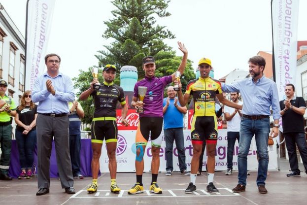 Euprepio Calo, ganador de la Vuelta Ciclista Isla de Tenerife