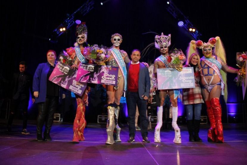 Drag Chuchi conquista el Carnaval de la Villa de Moya 2018