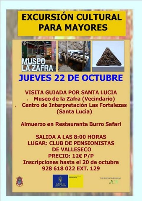 Los Mayores de Valleseco se van a Santa Lucia