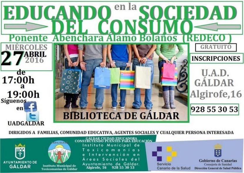 G&aacute;ldar: Nuevo Taller del Instituto Municipal de Toxicoman&iacute;as.