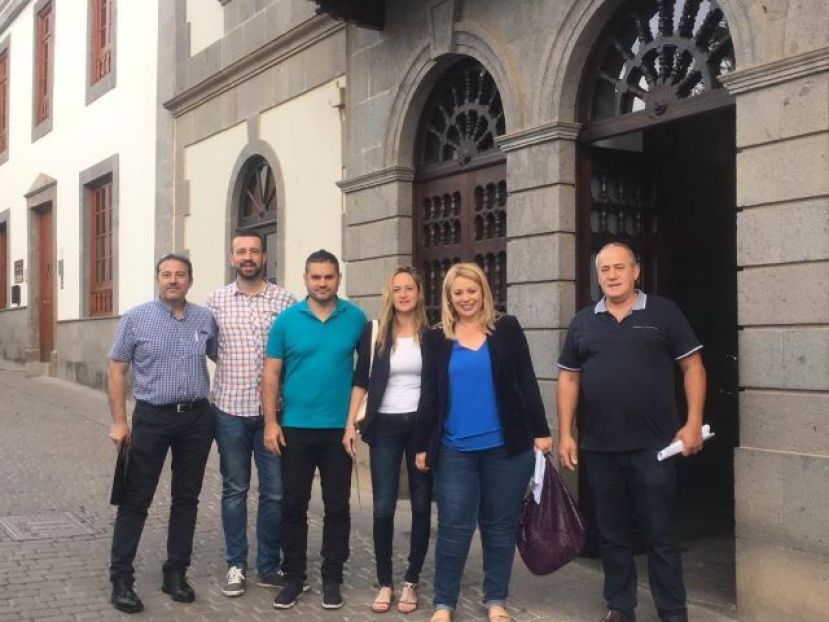 Nota de Prensa de Nueva Canarias en Teror