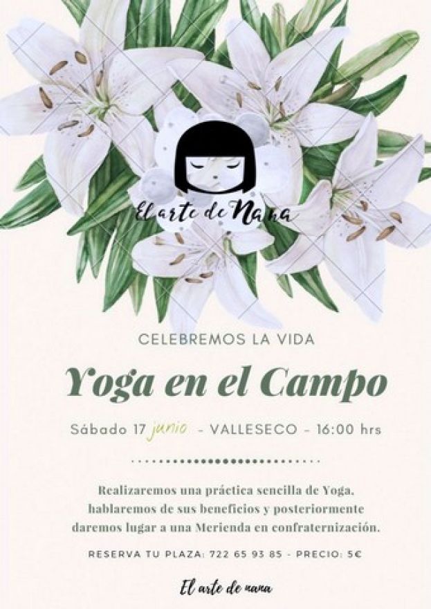 Valleseco acoge la actividad de Yoga en el Campo