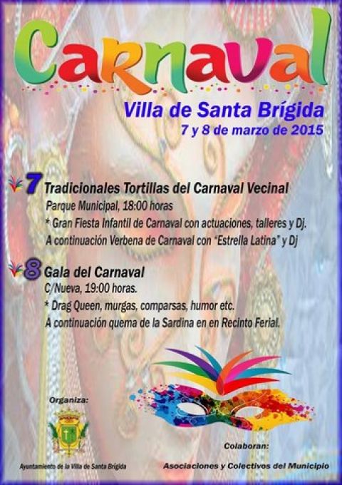 Santa Brígida: El fin de semana llenará a la Villa de mascaritas