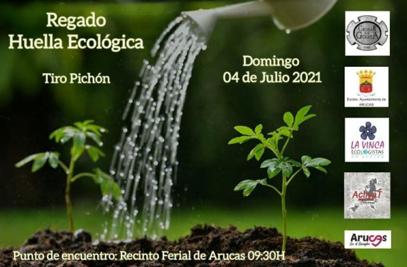 Convocatoria de una acción de riego de las repoblaciones en la zona de Tiro Pichón