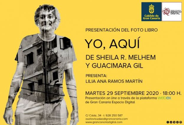 Sheila Melhem presenta su foto-libro 'Yo, aqu&iacute;' en Gran Canaria Espacio Digital