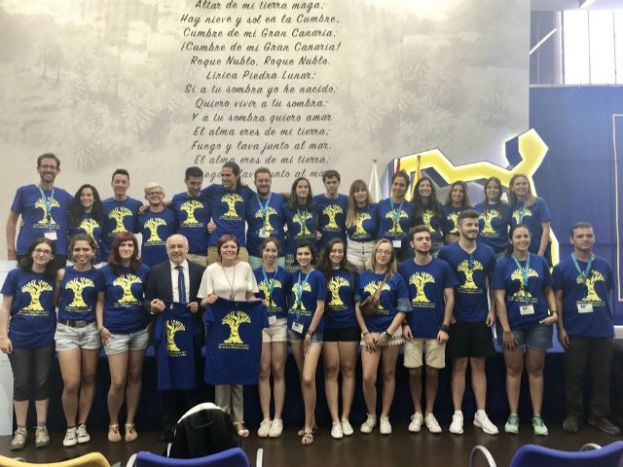 24 j&oacute;venes de la Pen&iacute;nsula y Tenerife participan en un campo de trabajo