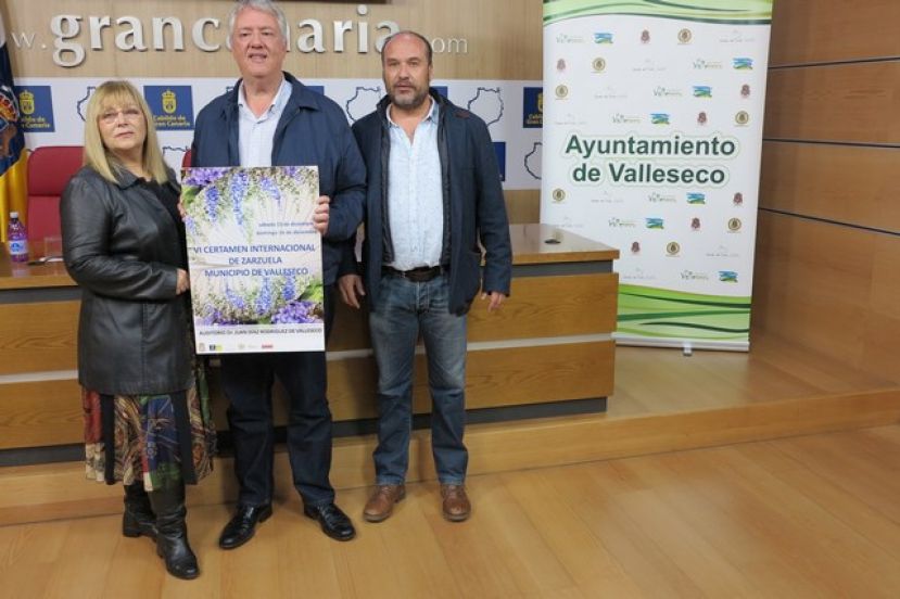 EL CABILDO GRANCANARIO DUPLICA EN 2019 LA AYUDA AL CERTAMEN INTERNACIONAL DE ZARZUELA DE VALLESECO