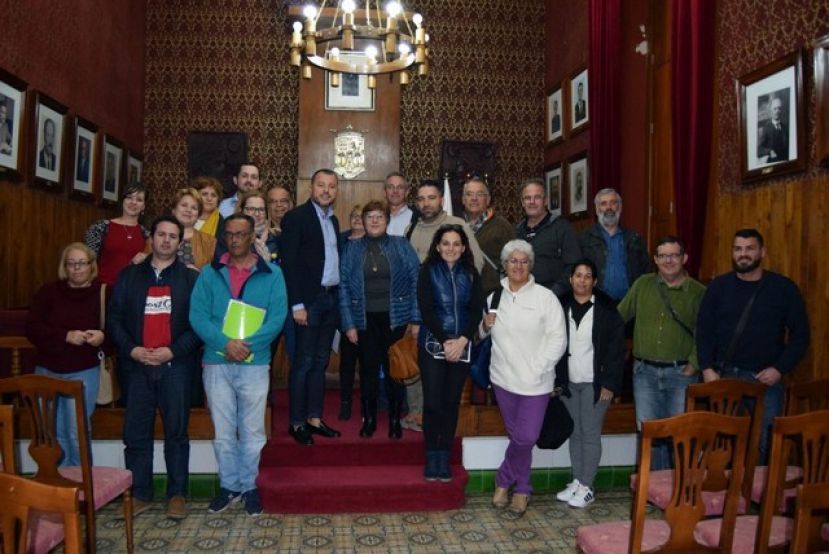 Gáldar: Reunión con la nueva Junta Directiva de la AAVV de Cañada Honda