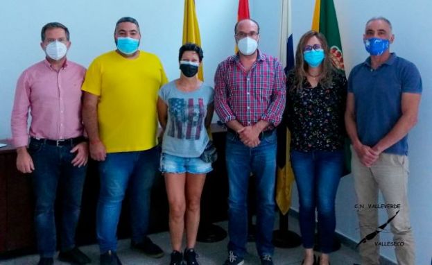 Valleseco muestra su respaldo a la nueva junta directiva del Club Natacion Valleverde