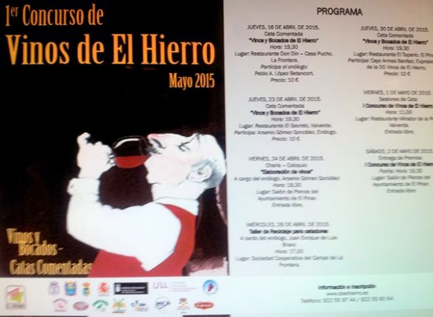 Los vinos de El Hierro participaran en el I Concurso de Vinos