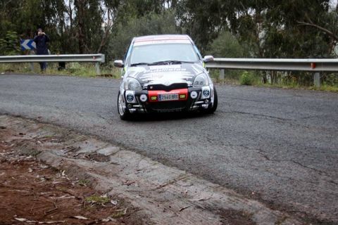 32 Rallye Villa de Santa Brígida: Acorán N.“Por 10 € tuvimos que abandonar”