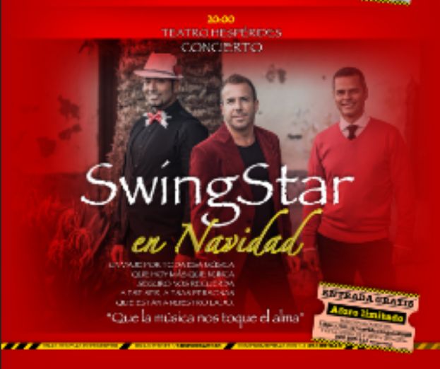 El lunes se podr&aacute;n retirar las entradas gratuitas para el Concierto de SwingStar