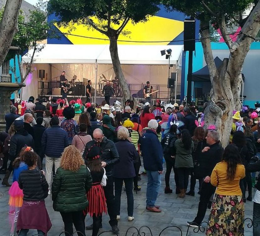 Con m&uacute;sica, disfraz y alegr&iacute;a, G&aacute;ldar vivi&oacute; su Carnaval en Familia