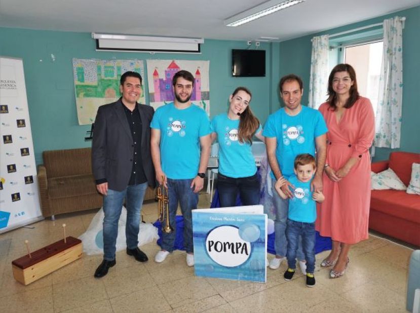 LOS CONCIERTOS ITINERANTES DE LA FUNDACI&Oacute;N OFGC Y LA FUNDACI&Oacute;N DISA SE ACERCAN A LOS NI&Ntilde;OS M&Aacute;S PEQUE&Ntilde;OS CON EL ESPECT&Aacute;CULO POMPA VIAJERA
