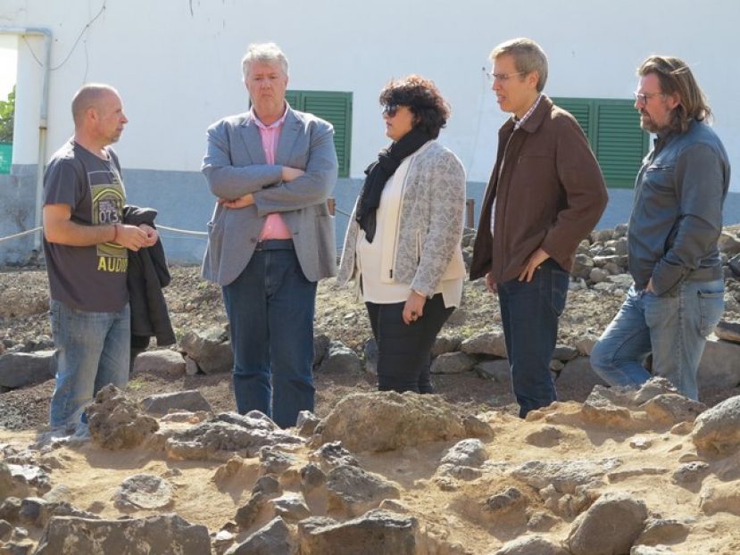 El Cabildo restaura el yacimiento arqueol&oacute;gico prehisp&aacute;nico de La Garita