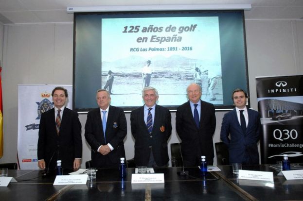 Presentaci&oacute;n del 125 aniversario del Real Club de Golf de Las Palmas