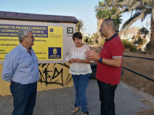 Gu&iacute;a: Obras en las infraestructuras del Pol&iacute;gono Industrial Llano Alegre