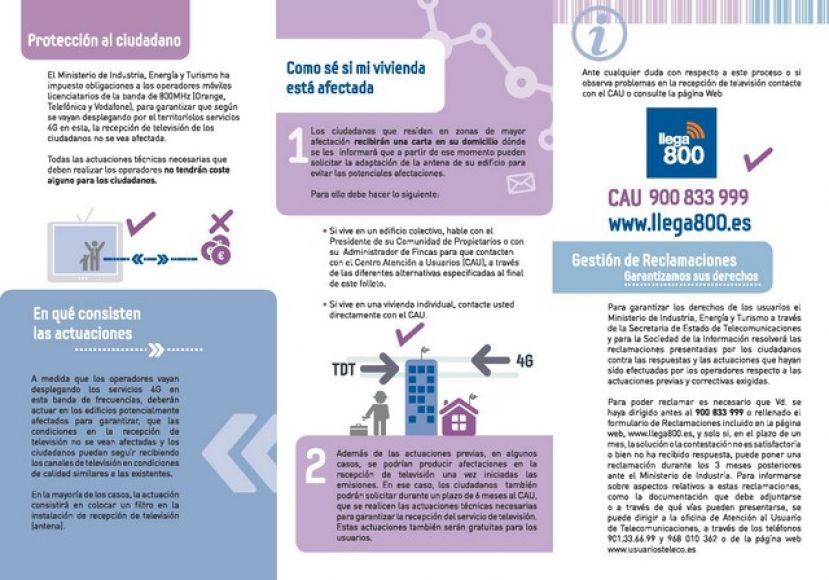 Guía: El servicio de TDT podría verse afectado por la llegada del 4G