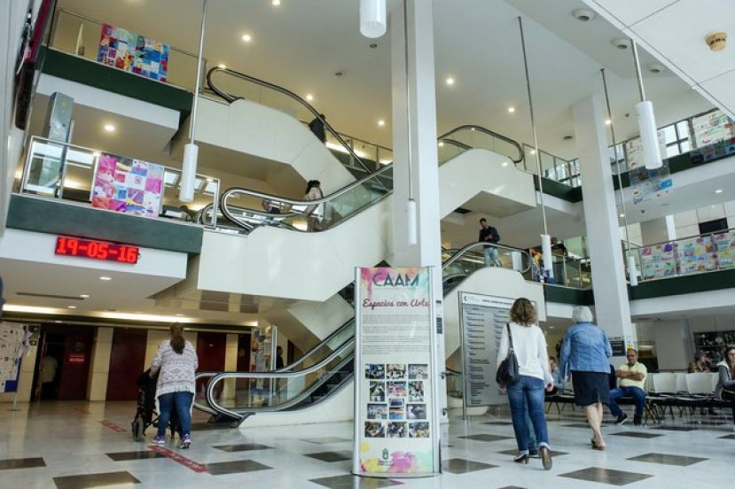 El CAAM lleva el arte a tres centros sanitarios de la ciudad